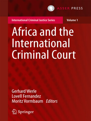 cover image of Africa and the International Criminal Court